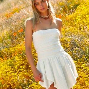 🤍 Free People Robyn Convertible Dress – Size Small | Boho Babe Must-Have! 🌞